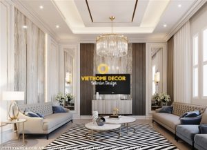 thiet ke biet thu Bac Ninh Luxury