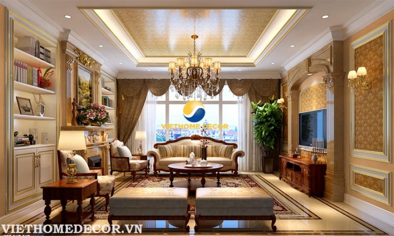 Thiết kế nội thất căn hộ chung cư phong cách cổ điển thế nào cho đẹp